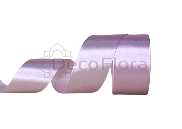 Лента атласная 5cm*25ярд - 175 - сиреневая 